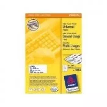 Etiquetas autoadhesivas Avery Universal 70x33,8 mm 2400 uds.