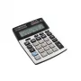 Calculadora de sobremesa ESPERANZA ECL102 — 12 dígitos, pantalla de 1 línea, a pilas, pantalla inclinable, negra/gris