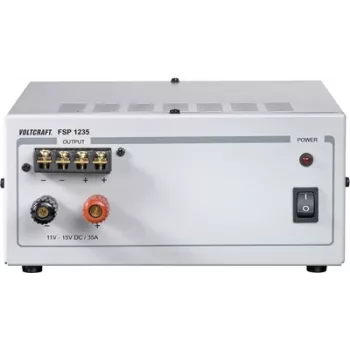 Fuente de alimentación de laboratorio de sobremesa Voltcraft FSP 1235 — ajustable 11–15 V DC, 35 A