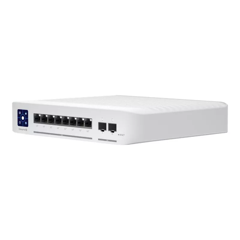 Ubiquiti UniFi Enterprise 8 PoE Gestionado L3 2.5G Ethernet (100/1000/2500) Power over Ethernet (PoE) acero inoxidable
