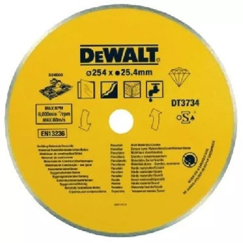 DeWALT DT3734-XJ Hoja de sierra 25 cm 1 ud.