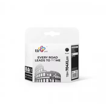 Tinta para HP DJ IA 2060 negra remanufacturada XL TBH-704XLBR (HP n.º 704 CN692AE)