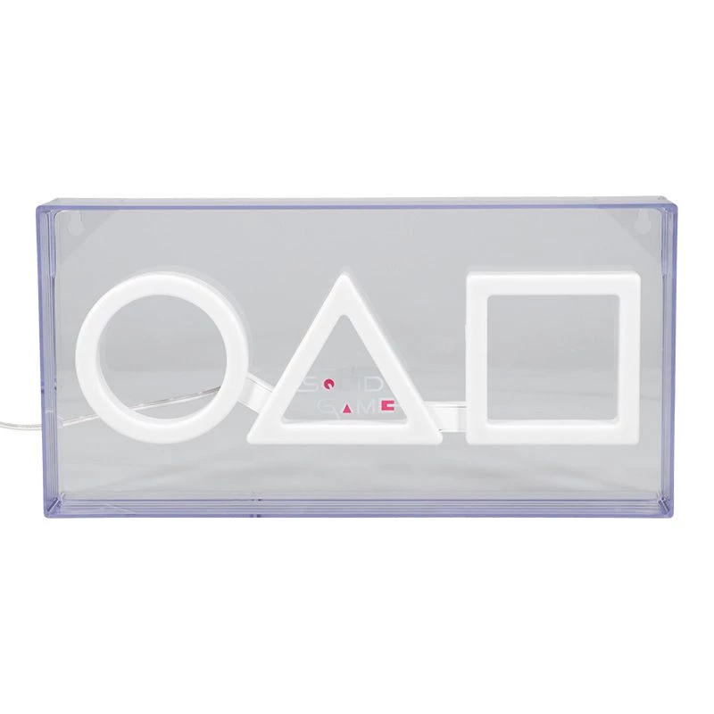 Lámpara de mesa y colgante Paladone LED Neon Light diseño Squid Game PP13775SG