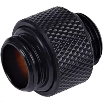 Racor doble Alphacool HF G1/4 macho a G1/4 macho 10 mm - negro profundo (17215)