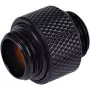 Racor doble Alphacool HF G1/4 macho a G1/4 macho 10 mm - negro profundo (17215)