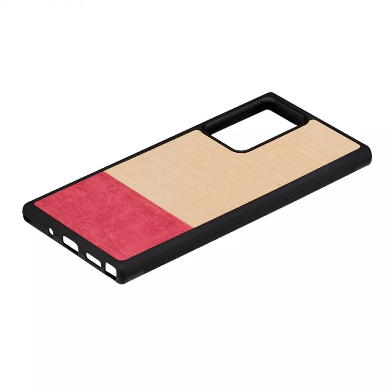 Funda protectora Man and Wood para Samsung Galaxy Note 20 Ultra — miss match negro