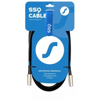 SSQ MIDI2 SS-1418 Cable MIDI (5 pines) - MIDI (5 pines) 2 m negro