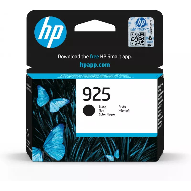 Cartucho HP 925, Negro, 5000 páginas