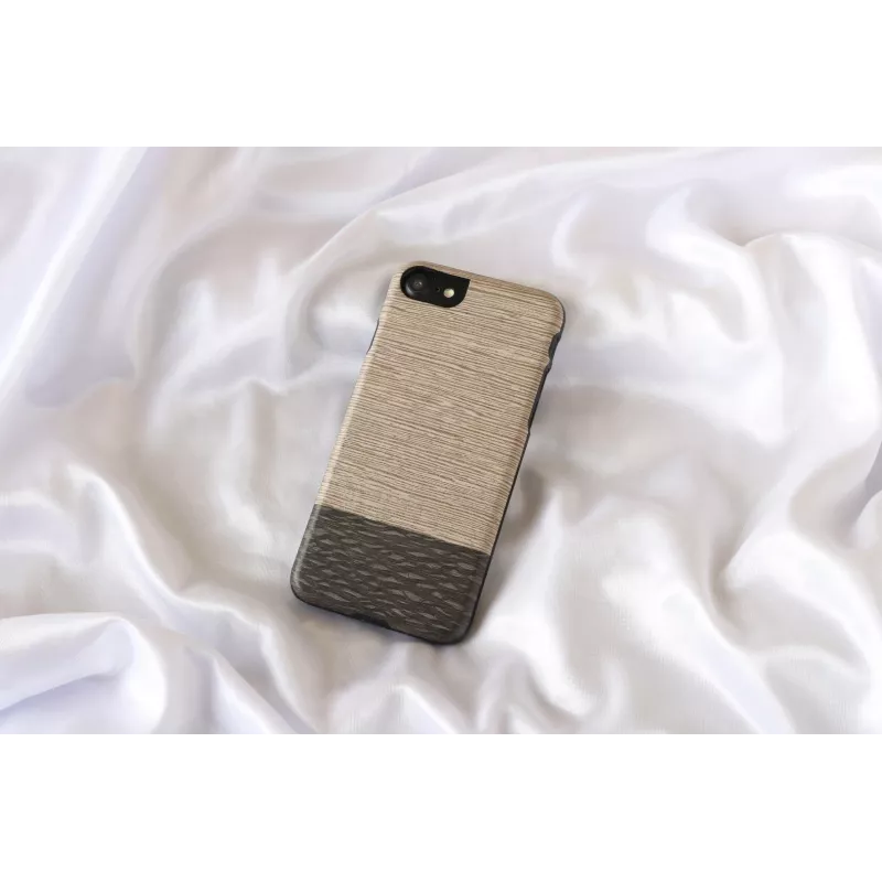 Man&Wood Lattis funda para iPhone 7/8, negra