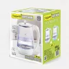 Maestro MR-052-BLUE hervidor eléctrico de cristal, 1,7 l, 2200 W, azul