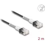 Cable de red DeLOCK RJ45 Cat.6A UTP fino 2m negro