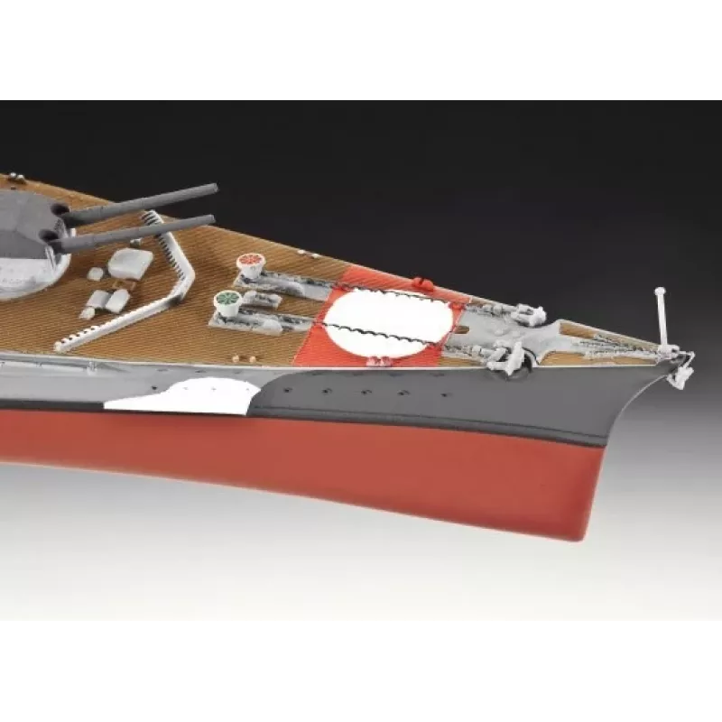 Maqueta de barco de guerra Revell Bismarck 1:700