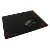 Alfombrilla de ratón ESPERANZA EA146R — alfombrilla gaming de goma 440 × 354 × 4 mm, base antideslizante, negro/rojo