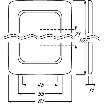 Busch-Jaeger 2512-212 marco de 2 elementos, Duro 2000 SI blanco