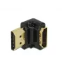 Conector HDMI DeLOCK 65662 90° negro