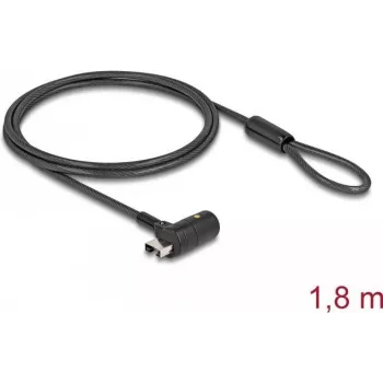 Candado de cable Navilock 20645 negro 1,8 m con llave