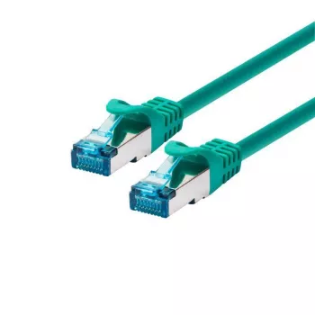 Cable de red LOGON SSTP Cat5e RJ-45 a RJ-45 0,5 m verde