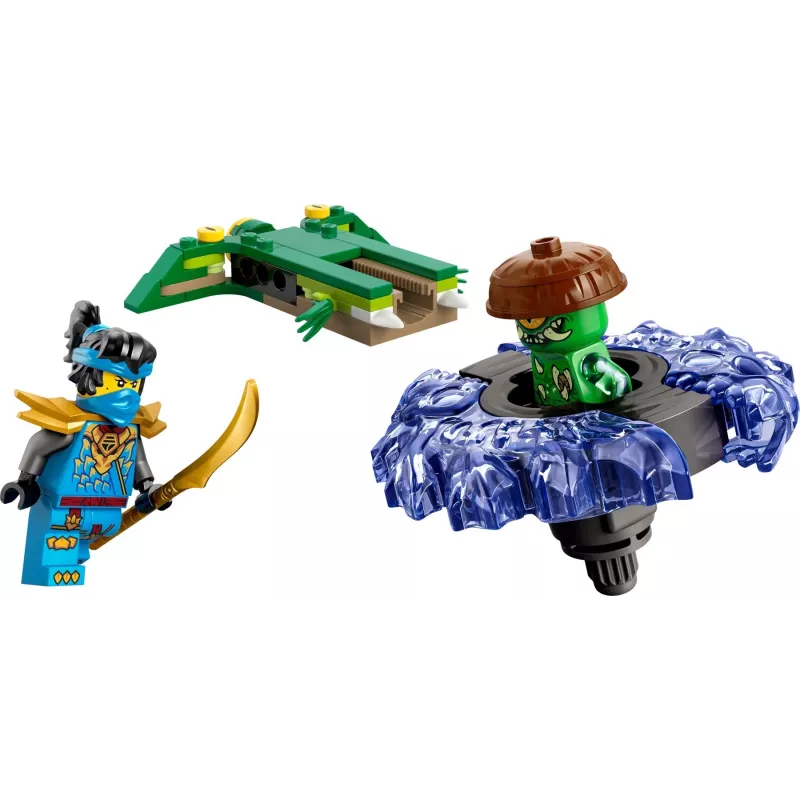 LEGO NINJAGO 71849 Peonza de Nya vs. monstruo elemental