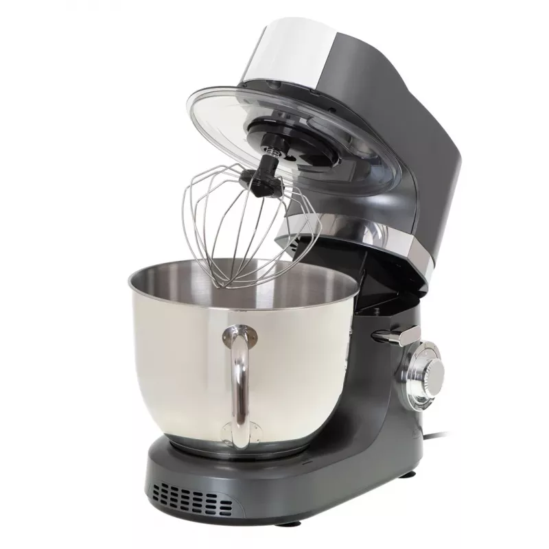 Robot de cocina Adler AD 4221 — bol de acero inoxidable de 7 L, 1200 W, 6 velocidades, batidor planetario