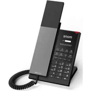Teléfono IP Snom HD350A negro terminal con cable 100-240V