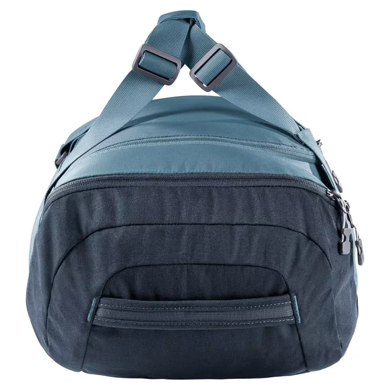 Bolsa de viaje DEUTER Duffel 35 atlantic-ink — capacidad 35 L, fondo impermeable, asas de transporte