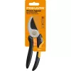 Tijeras de jardín Fiskars Solid M P321 bypass negro, naranja