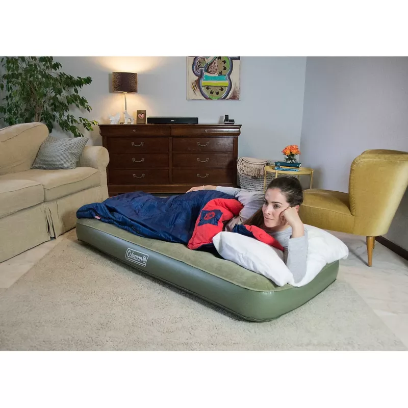 Colchón hinchable Coleman Maxi Comfort Single 2000039166, verde