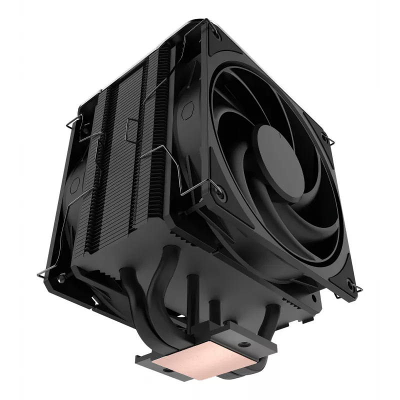 Disipador de aire para procesador Cooler Master V4 Alpha 3DHP, ventilador de 120 mm, compatible con LGA1700/AM5, negro