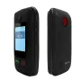 eSTAR Digni Flip 6,1 cm (2.4) 102 g negro, rojo teléfono para mayores