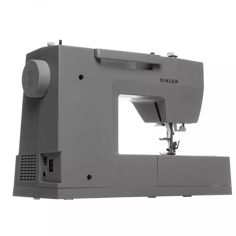 Máquina de coser automática SINGER HD6605 – eléctrica, ojal en 1 paso, brazo libre, gris, 6 kg