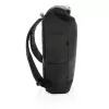 XD Design Bobby Urban Lite P705.501 mochila antirrobo para portátil, 15 pulgadas, 22 l (ampliable a 27 l), resistente al agua, bolsillos RFID, correa para equipaje, negra