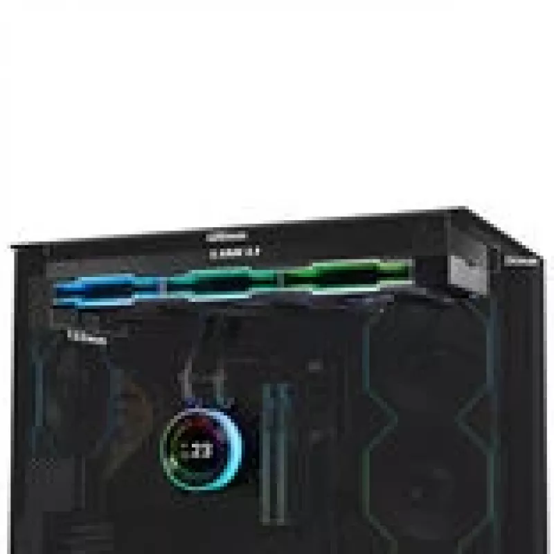 Refrigeración líquida todo en uno Lian Li GA II Hydroshift II LCD-C 360TL 12 cm negra