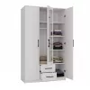 Armario ropero Topeshop ROMANA 120 BIEL