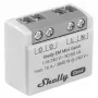 Relé inteligente Shelly Relay EM Mini Gen4 1 canal Wi‑Fi Matter Zigbee Bluetooth 8A, 110–240V, Medidor de energía