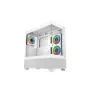 Cooler Master E690-WHNN-S00 Elite 690 WOOD White, cristal templado Full-View de 270°, bisel continuo