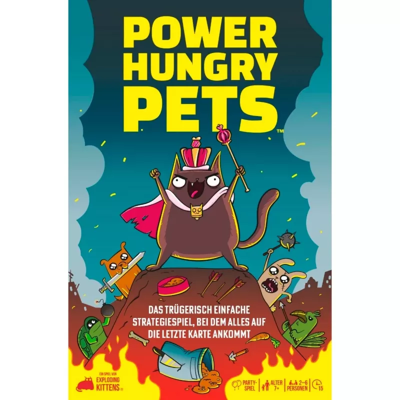 Power Hungry Pets, juego de cartas