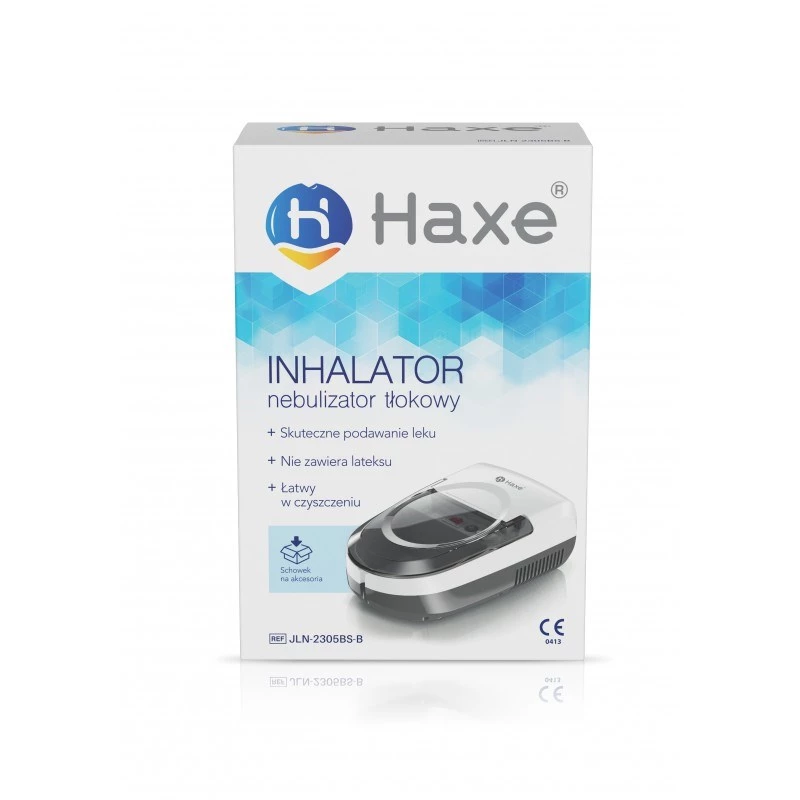 Inhalador nebulizador de pistón HAXE Nebulus JLN-2305BS-B
