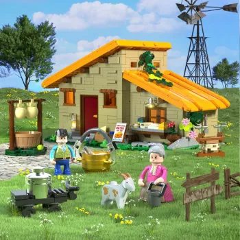 Lumibricks Farm Cheese House set de construcción