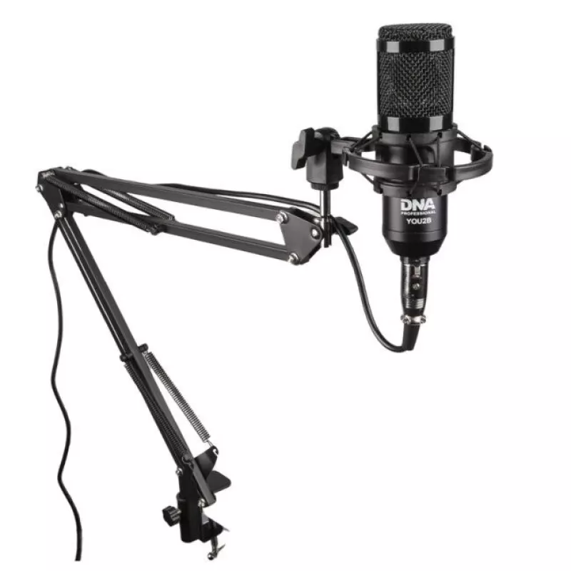 Kit de micrófono Bitmat DNA YOU2B — micrófono, interfaz de audio, soporte y cable