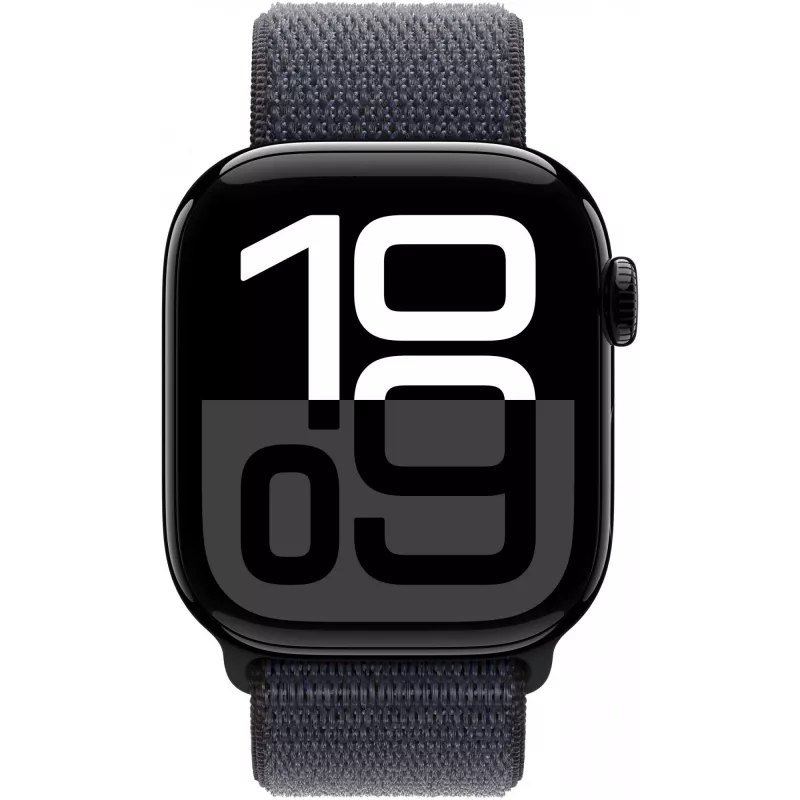Apple Watch 10 42mm GPS+4G aluminio Sport Loop Jet negro/Ink