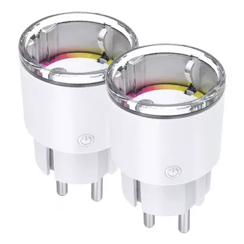 Enchufe inteligente Gosund EP2-Z 10A — conector ZigBee, pack de 2