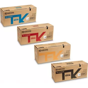 Multipack de cartuchos de tóner Kyocera TK-5280 — Original pack de 4