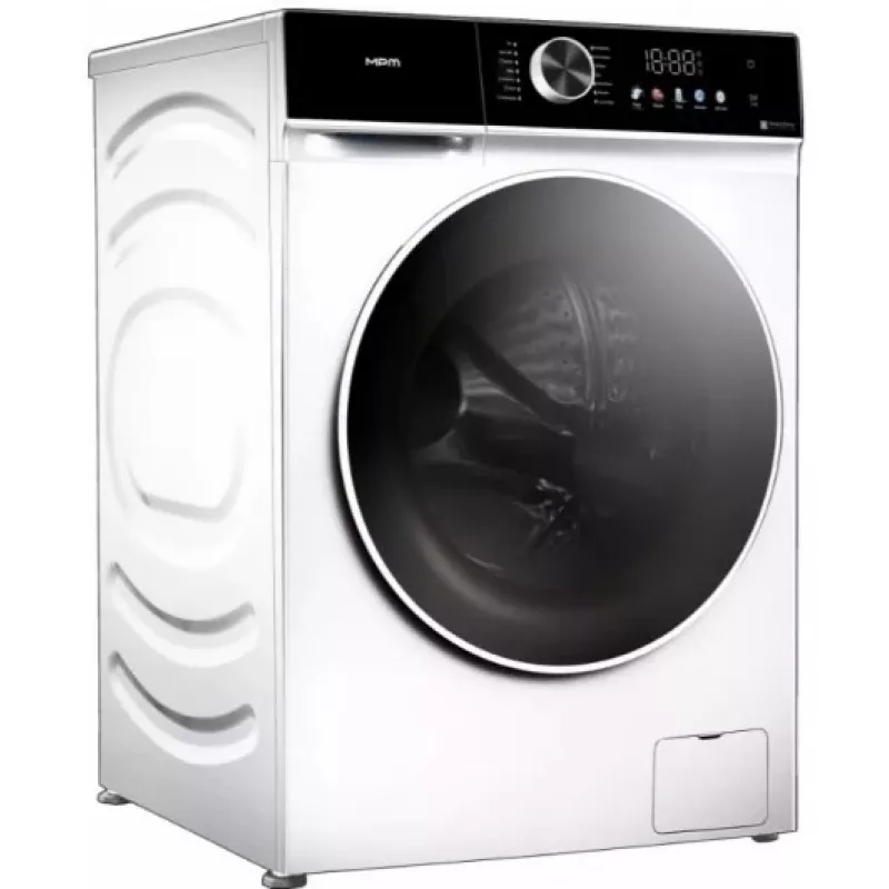 Lavadora MPM MPM-5112-PT-44, carga frontal, 10 kg, 1200 rpm, clase energética A, blanca, independiente