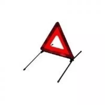 Triángulo de emergencia IWH Micro rojo homologado ECE R27 030050, triángulo de avería plegable compacto