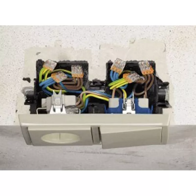 Conector de terminal Wago 4 polos 0,5–2,5 mm² 24 A 400 V