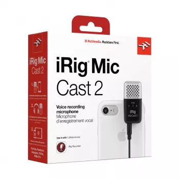 Micrófono IK Multimedia iRig Mic Cast 2