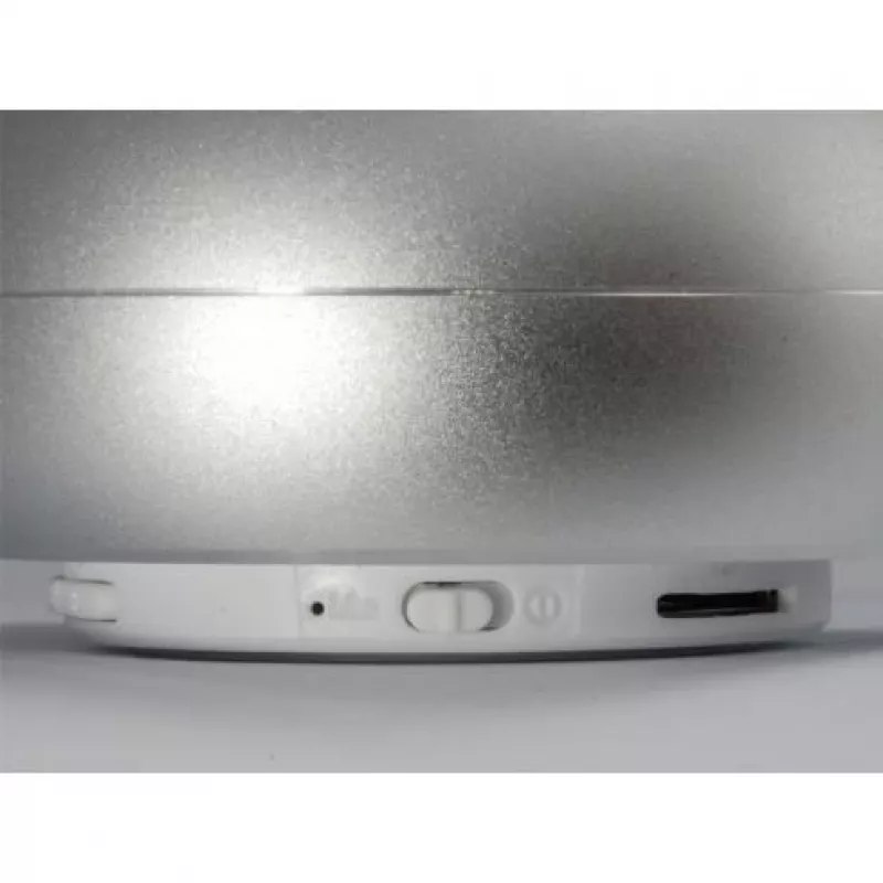 Conceptronic BEATTIE 01S altavoz Bluetooth inalámbrico, 3 W, Bluetooth 3.0+HS, micrófono integrado, microSD, Micro-USB, plateado