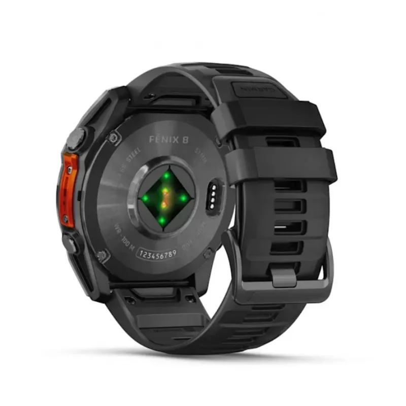 Smartwatch GARMIN Fenix 8 — 51 mm carcasa de titanio, AMOLED 1,4
