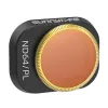 Set de filtros Sunnylife para DJI Mini 4 Pro – filtros de densidad neutra y polarizadores 4 lentes (ND8, ND16, ND32, ND64)