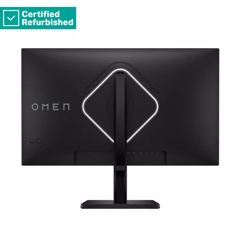 RENEW SILVER OMEN by HP 27qs Monitor gaming QHD - 27 inch 2560x1440 QHD 400 nits 240Hz AG, IPS, 2x HDMI/DisplayPort, 2x USB-A, Altavoces, ajustable en altura/inclinable/orientable, 1 año de garantía